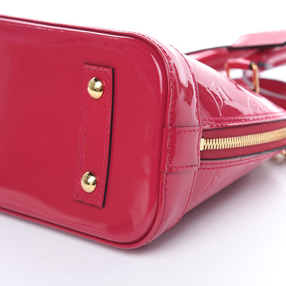 Louis Vuitton Vernis Alma BB Rose Indien 8 of 12