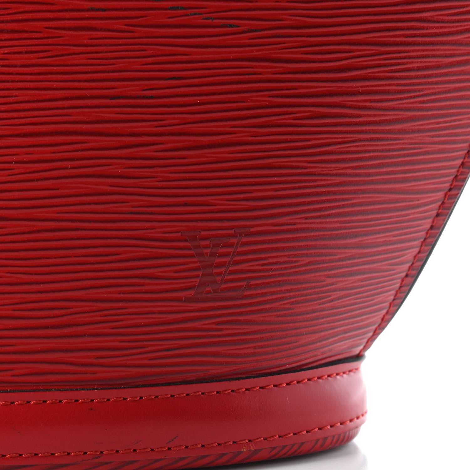 Louis Vuitton Epi Saint Jacques GM Castillan Red 6 of 10