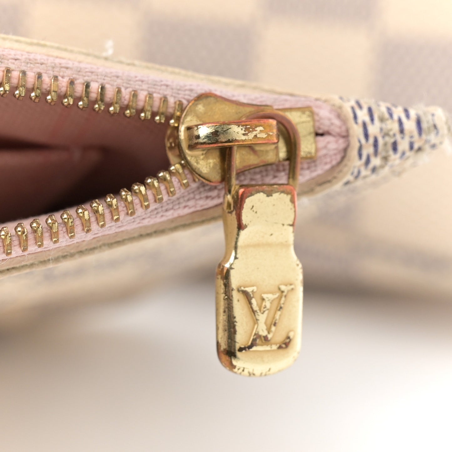 Damier Azur Neo Neverfull GM Rose Ballerine