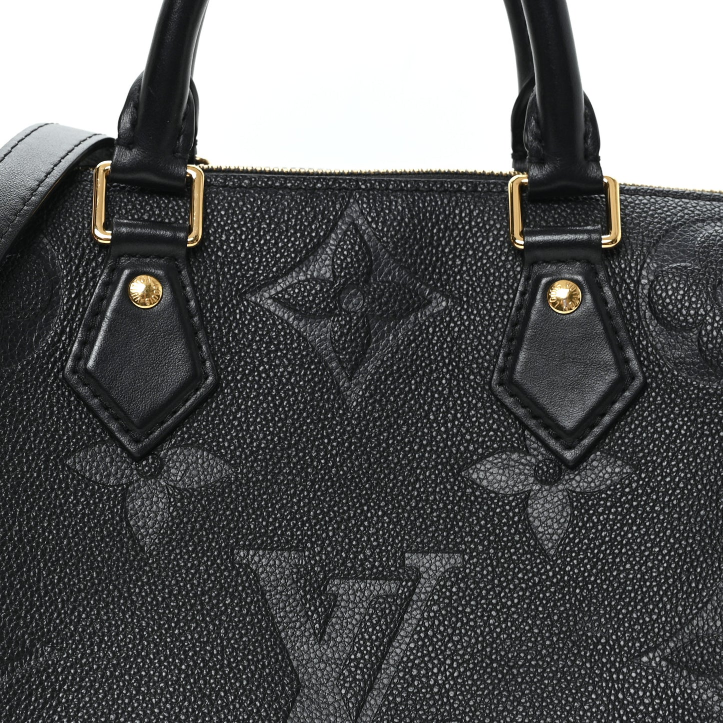Empreinte Monogram Giant Speedy Bandouliere 25 Black