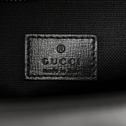 Gucci Azalea Calfskin Web Monochrome Horsebit 1955 Shoulder Bag Black 6 of 12