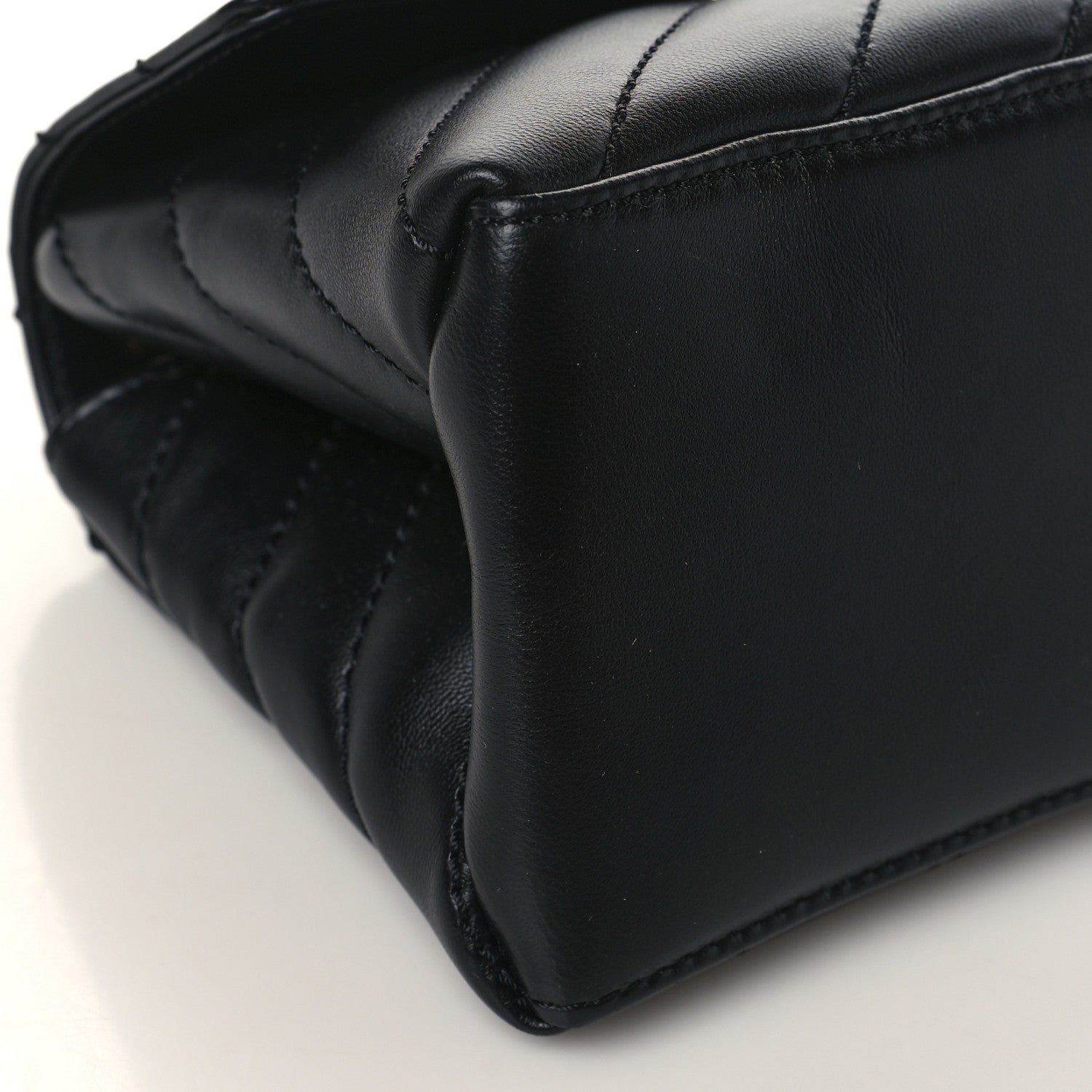 Off-White Calfskin Diagonal Quilted Jackhammer 19 Shoulder Bag Black 7 of 9