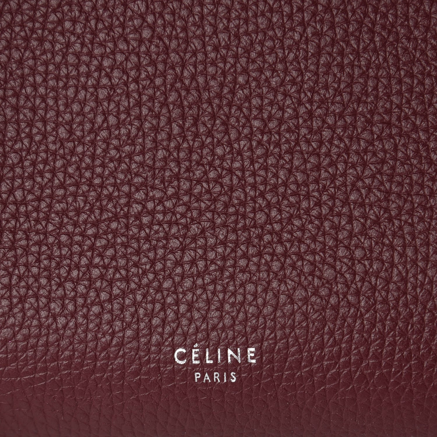 Celine Supple Grained Calfskin Small Big Bag Wine 7 of 8