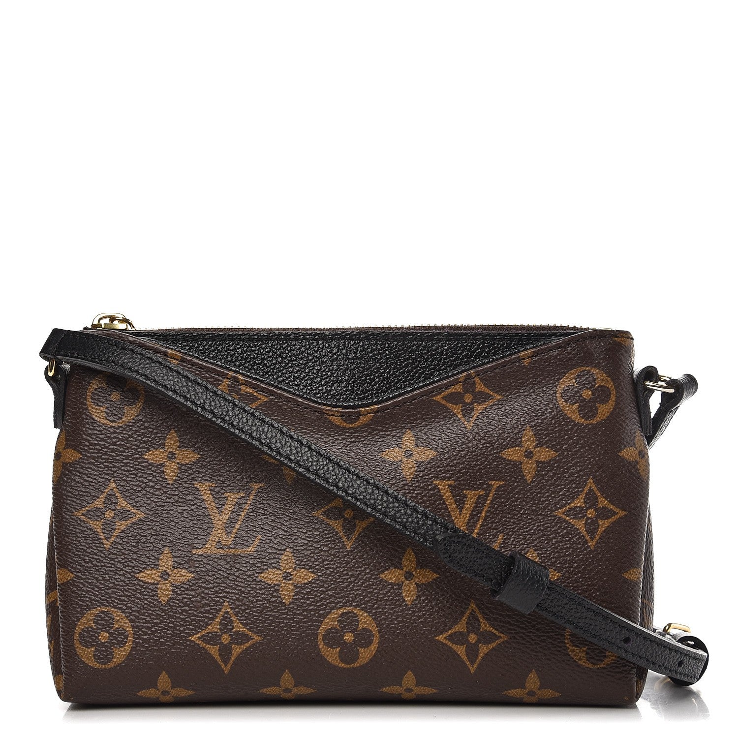 Louis Vuitton Monogram Pallas Crossbody Black 1 of 6