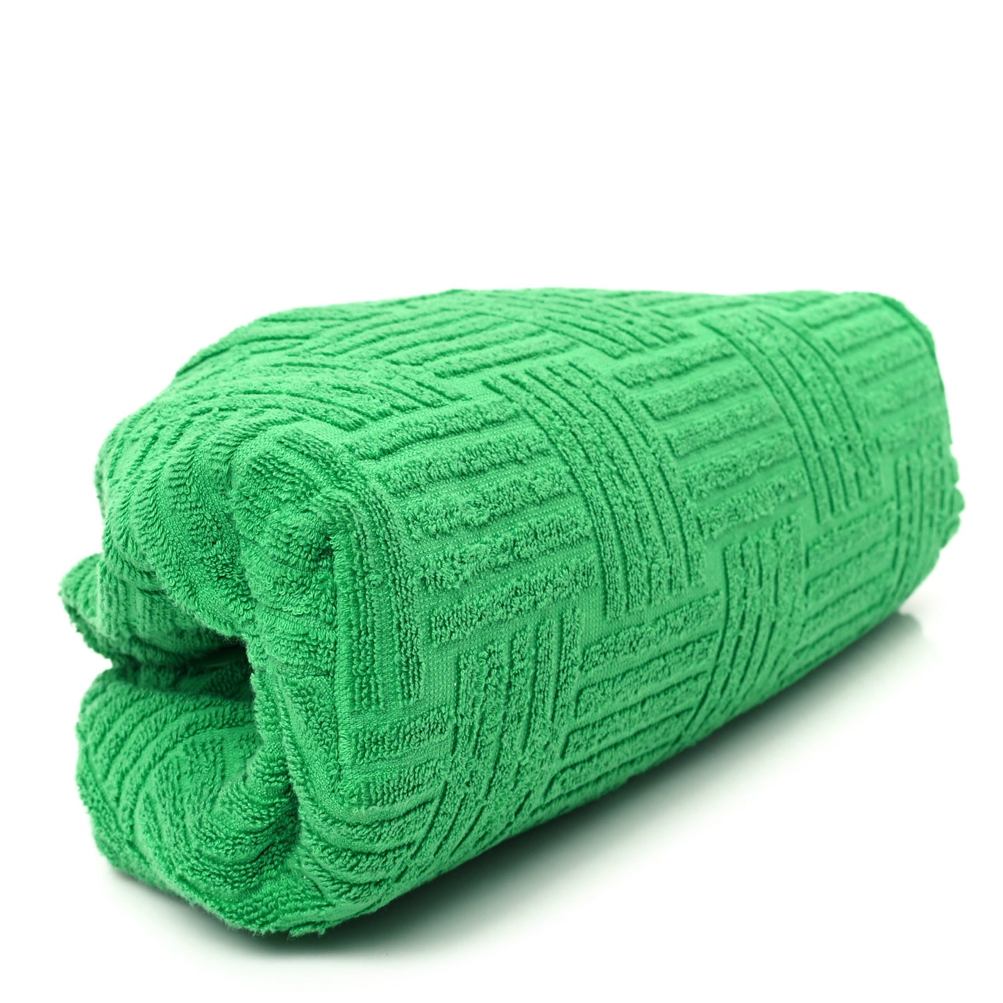 Sponge Fabric The Pouch Oversized Clutch Grass
