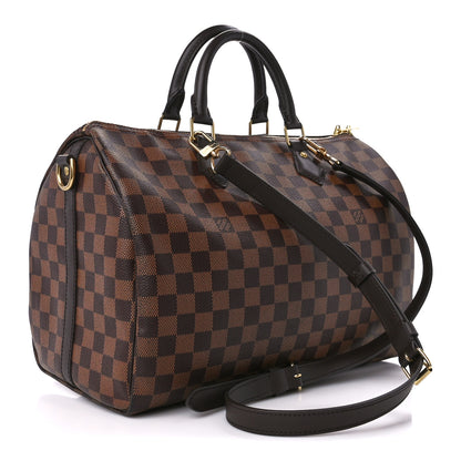 Louis Vuitton Damier Ebene Speedy Bandouliere 35 3 of 13
