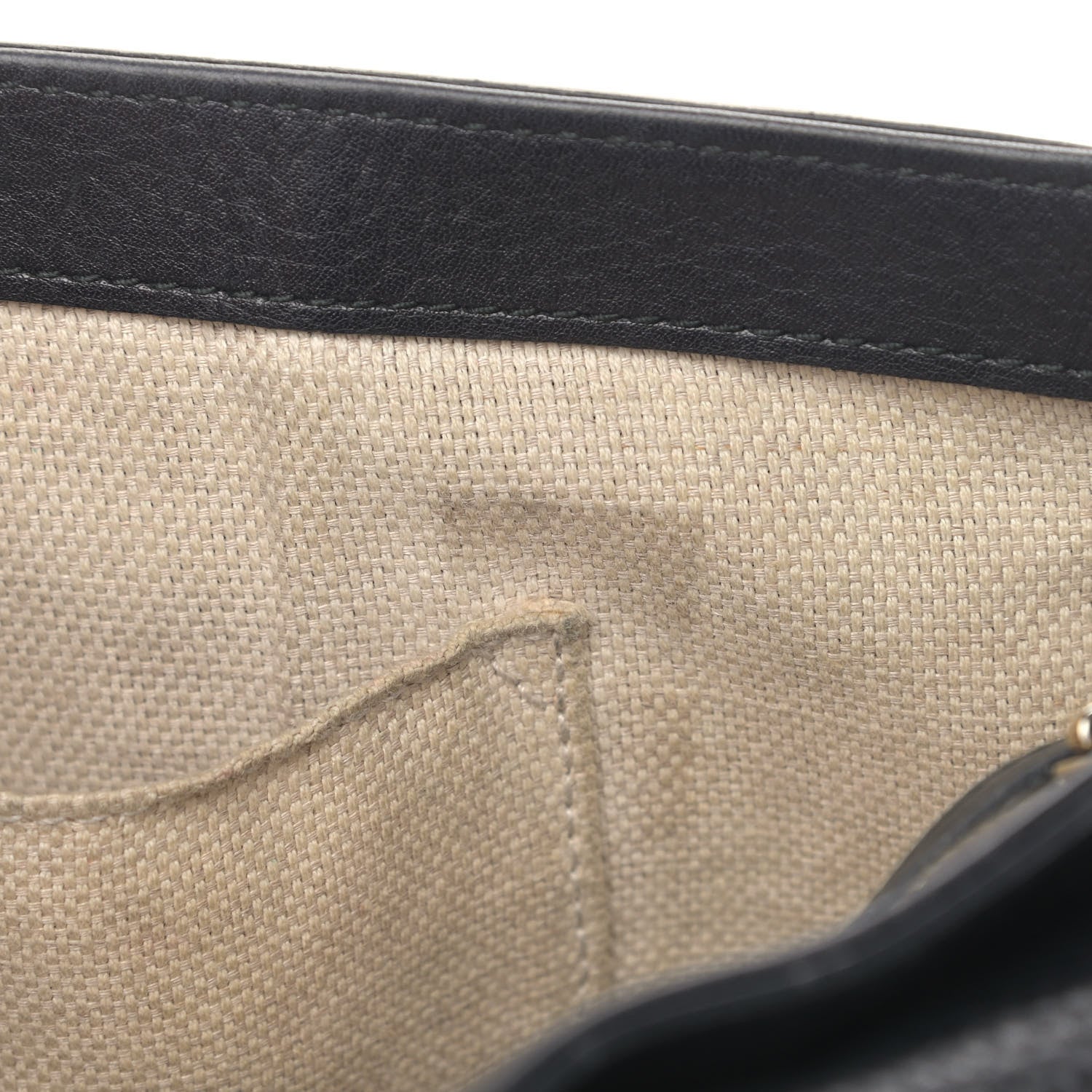 Gucci Pebbled Calfskin Medium Soho Flap Crossbody Black 13 of 21