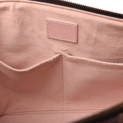 Louis Vuitton Damier Ebene Caissa Tote PM Rose Ballerine 10 of 10