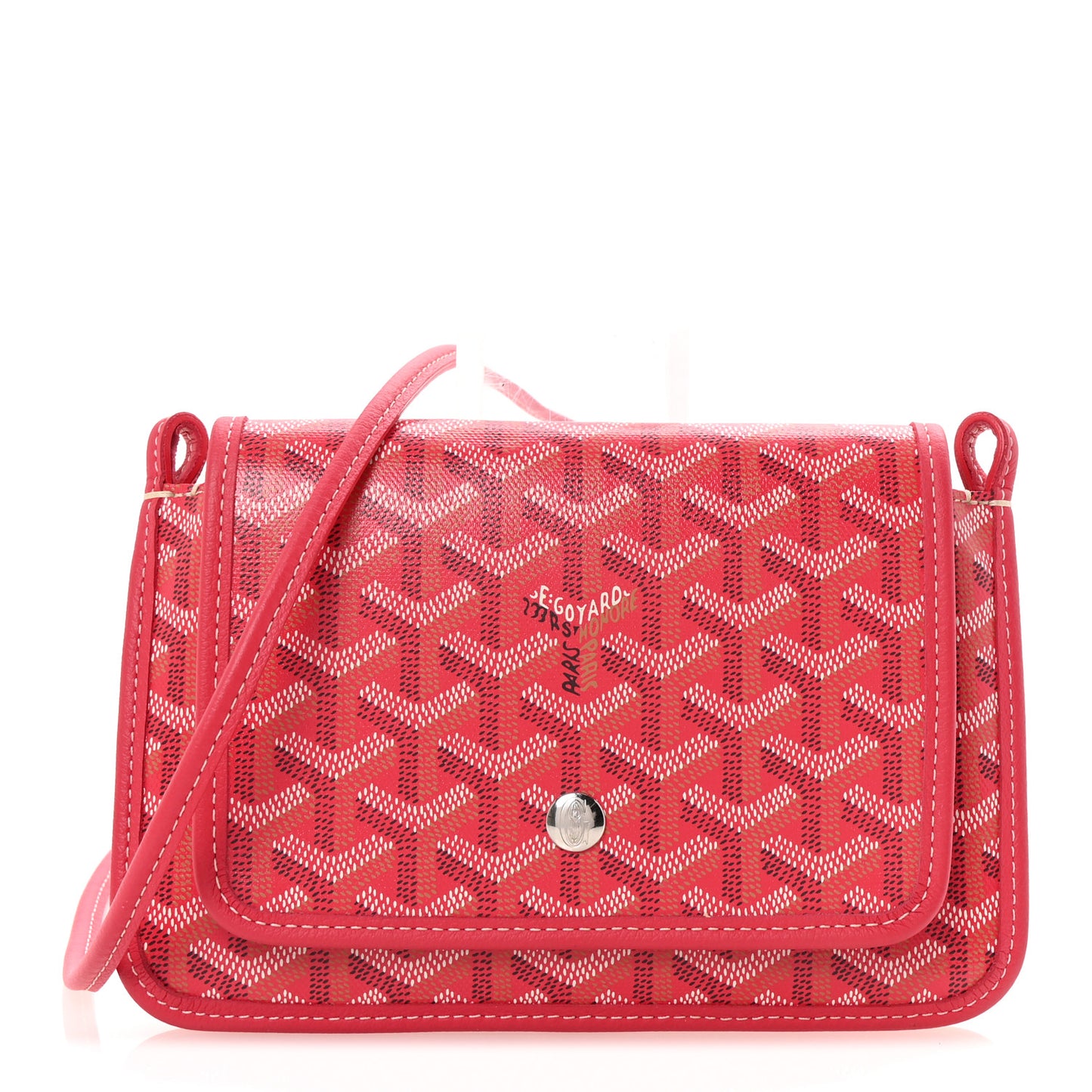 Goyardine Le Jardin Plumet Wallet Clutch Fuchsia