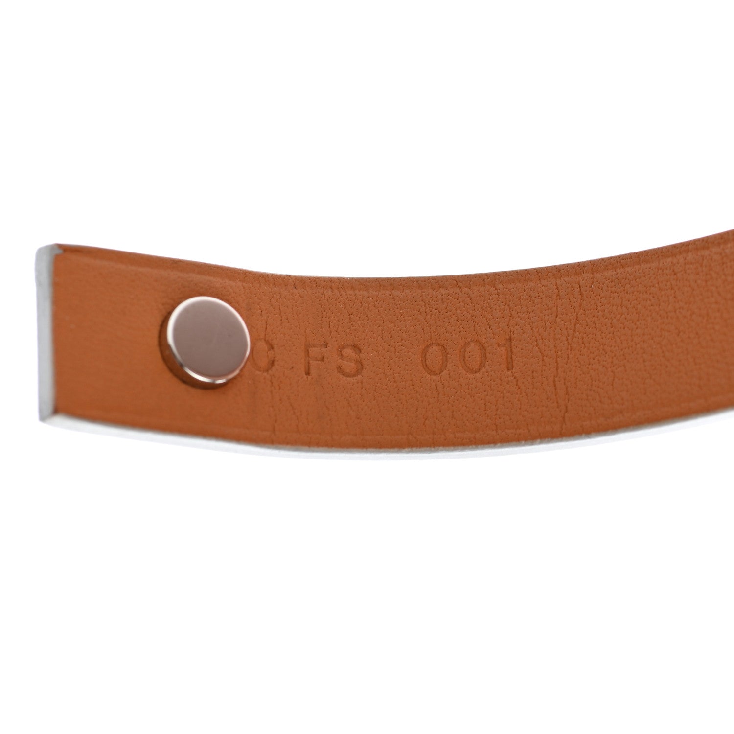 Hermes Swift Mini Dog Simple Tour Bracelet T3 White 4 of 6