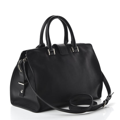 Saint Laurent Smooth Calfskin Small Monogram Cabas Black 3 of 9