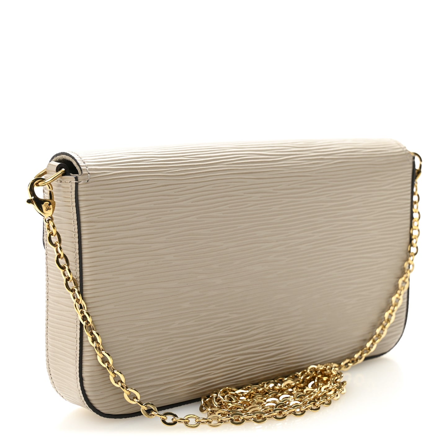 Epi Felicie Pochette Chain Wallet Galet