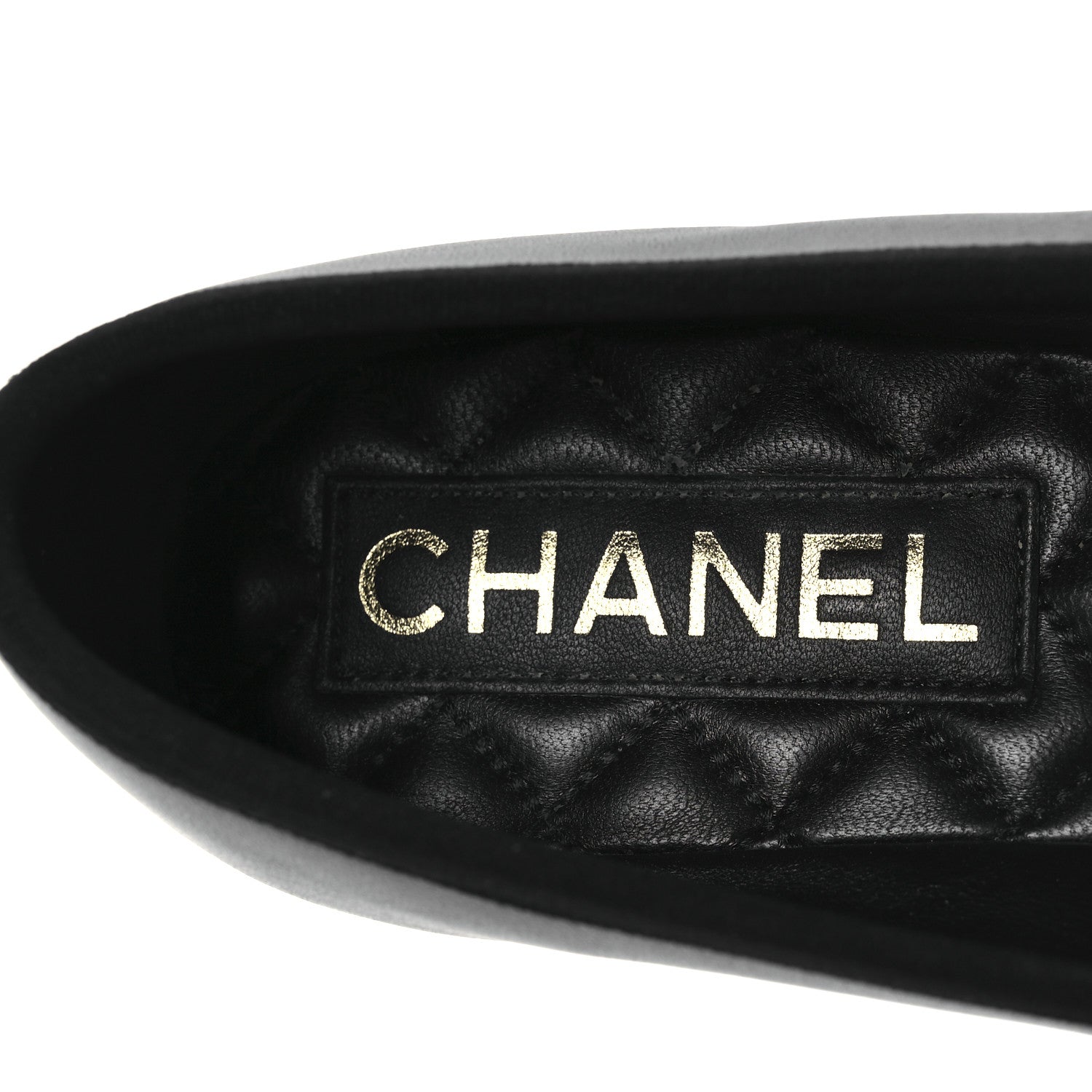 Chanel Lambskin Mary Jane Flats 36 Black 10 of 12