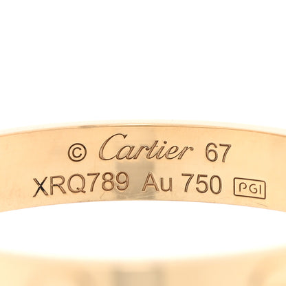 Cartier 18K Yellow Gold 3.5mm LOVE Wedding Band Ring 67/11.75 4 of 5