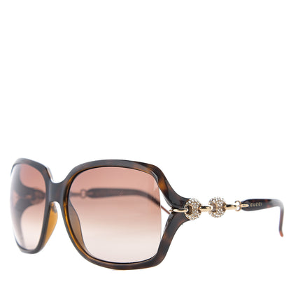 Gucci Crystal Sunglasses GG3584/S Brown 1 of 8
