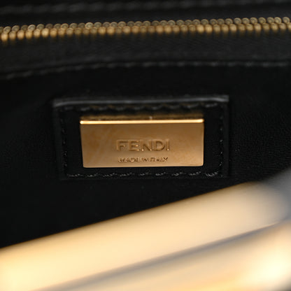 Fendi Nappa Mini Peekaboo Iconic Satchel Black 6 of 9