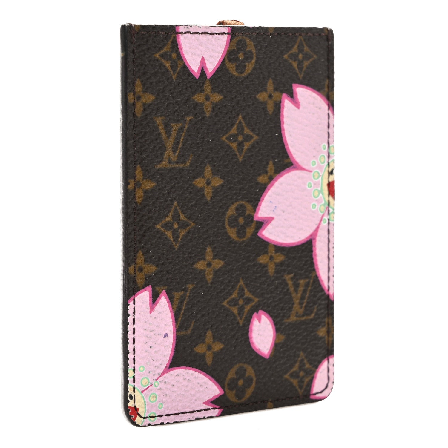 Louis Vuitton Monogram Cherry Blossom Mirror With Case Brown 3 of 8