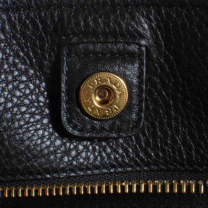 Prada Vitello Daino Tote Teak 7 of 11