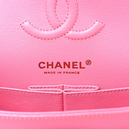 Chanel Caviar Quilted Small Double Flap Pink 7 of 10
