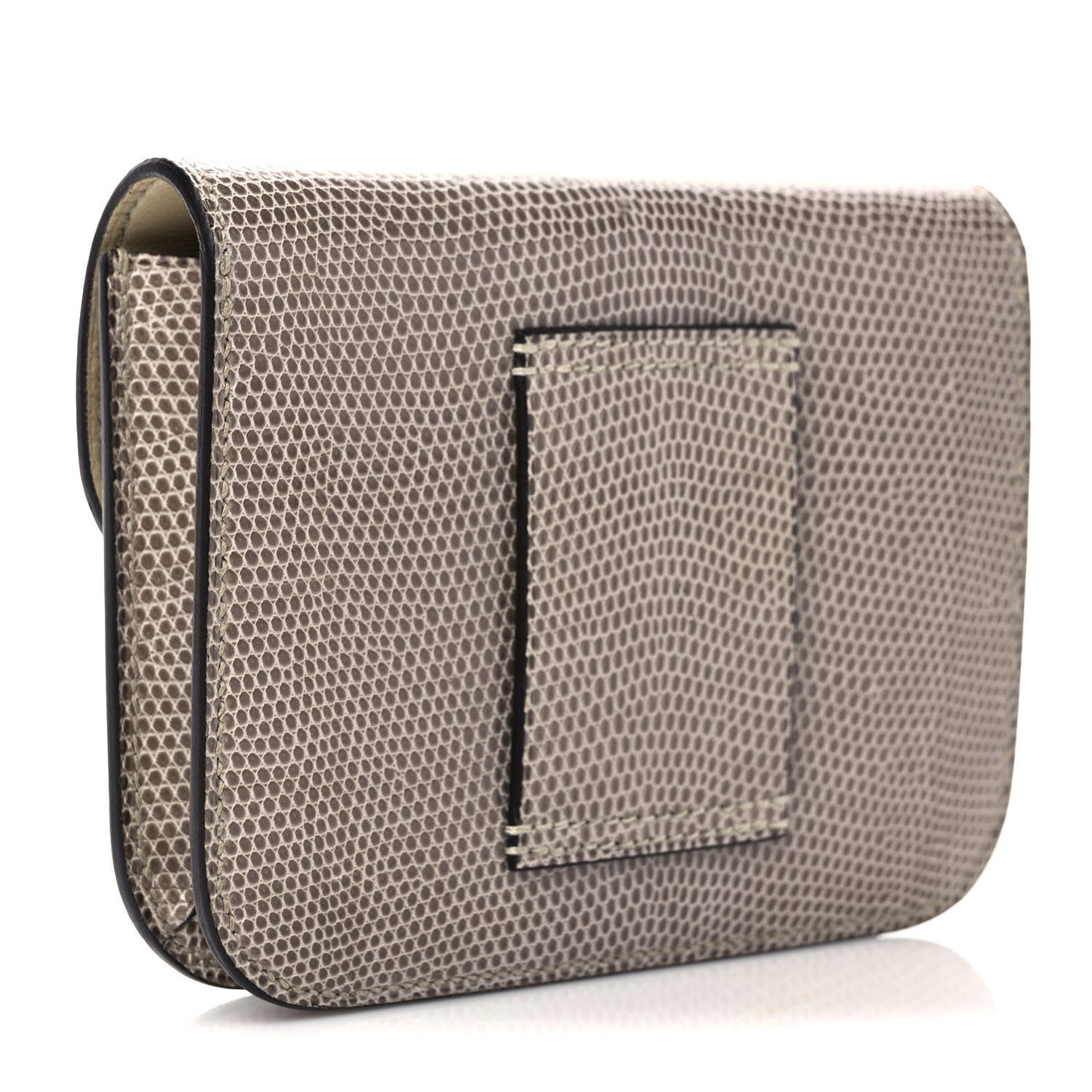 Lizard Constance Slim Wallet Ficelle