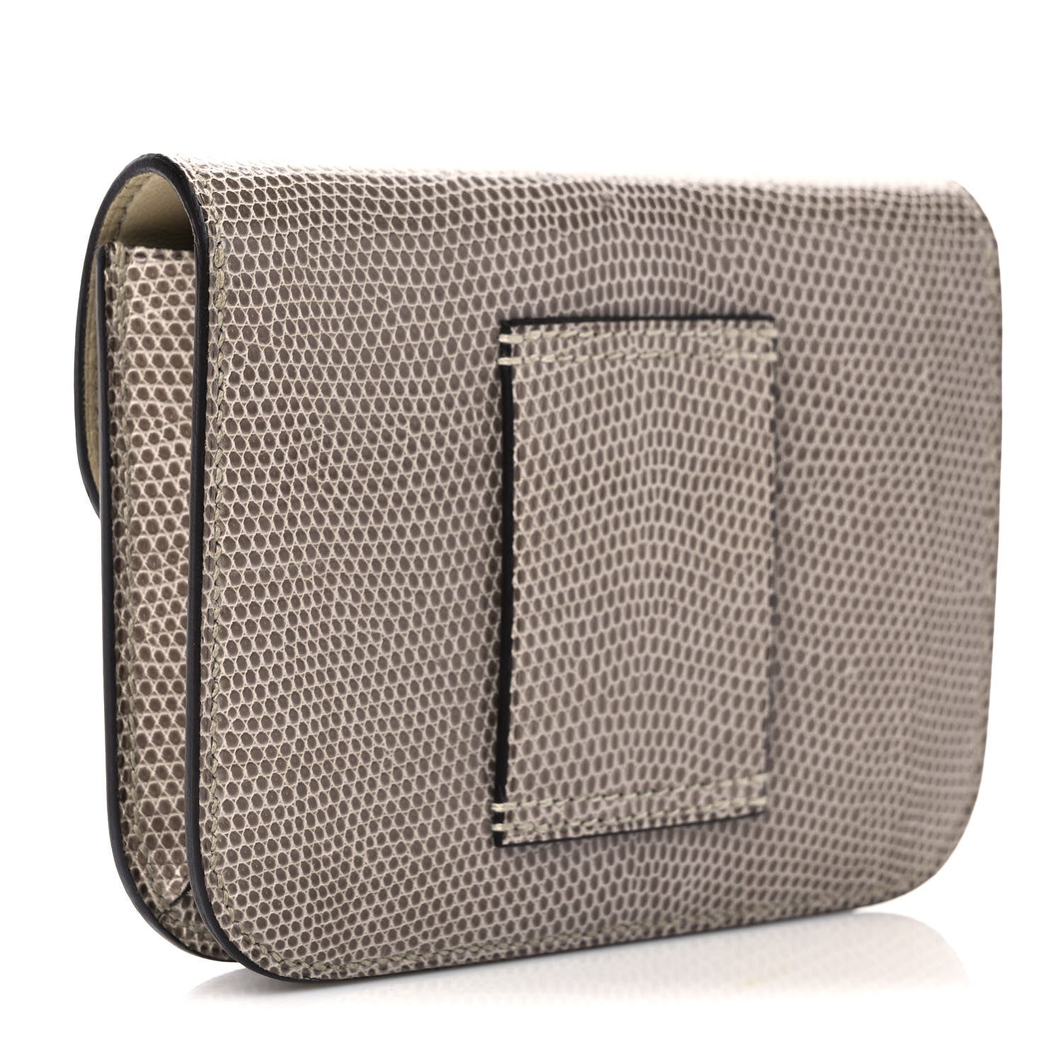 Hermes Lizard Constance Slim Wallet Ficelle 4 of 10