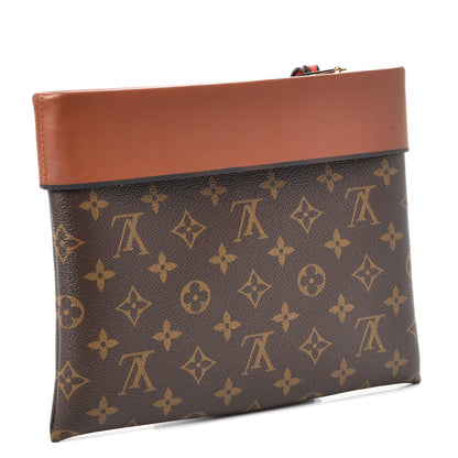 Louis Vuitton Monogram Tuileries Pochette Caramel 3 of 7