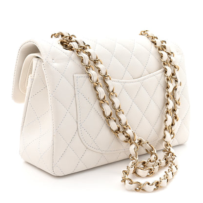 Chanel Caviar Quilted Small Double Flap White 3 of 11