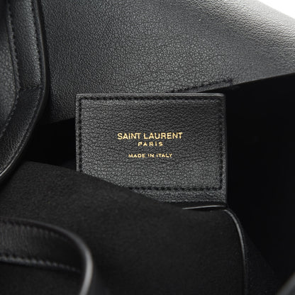 Saint Laurent Calfskin Large Shopping Tote Black 7 of 11
