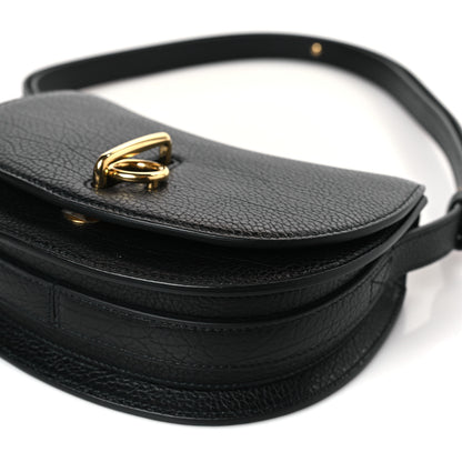 Burberry Calfskin Mini Rocking Horse Crossbody Black 8 of 8