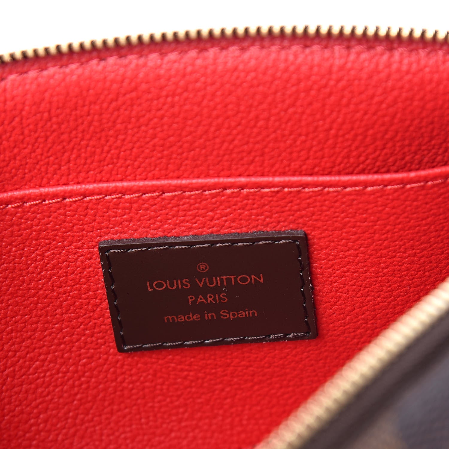 Louis Vuitton Damier Ebene Cosmetic Pouch 6 of 6