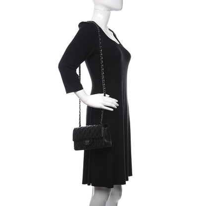 Chanel Lambskin Quilted Mini Rectangular Flap Black 3 of 12