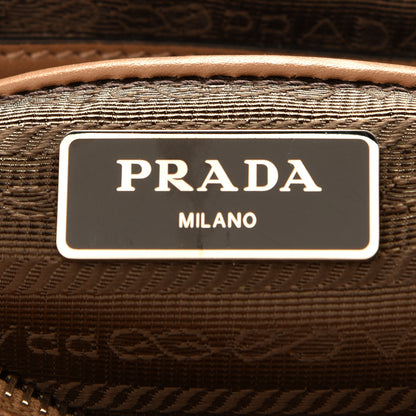 Prada Soft Calf Messenger Bag Caramel 10 of 10