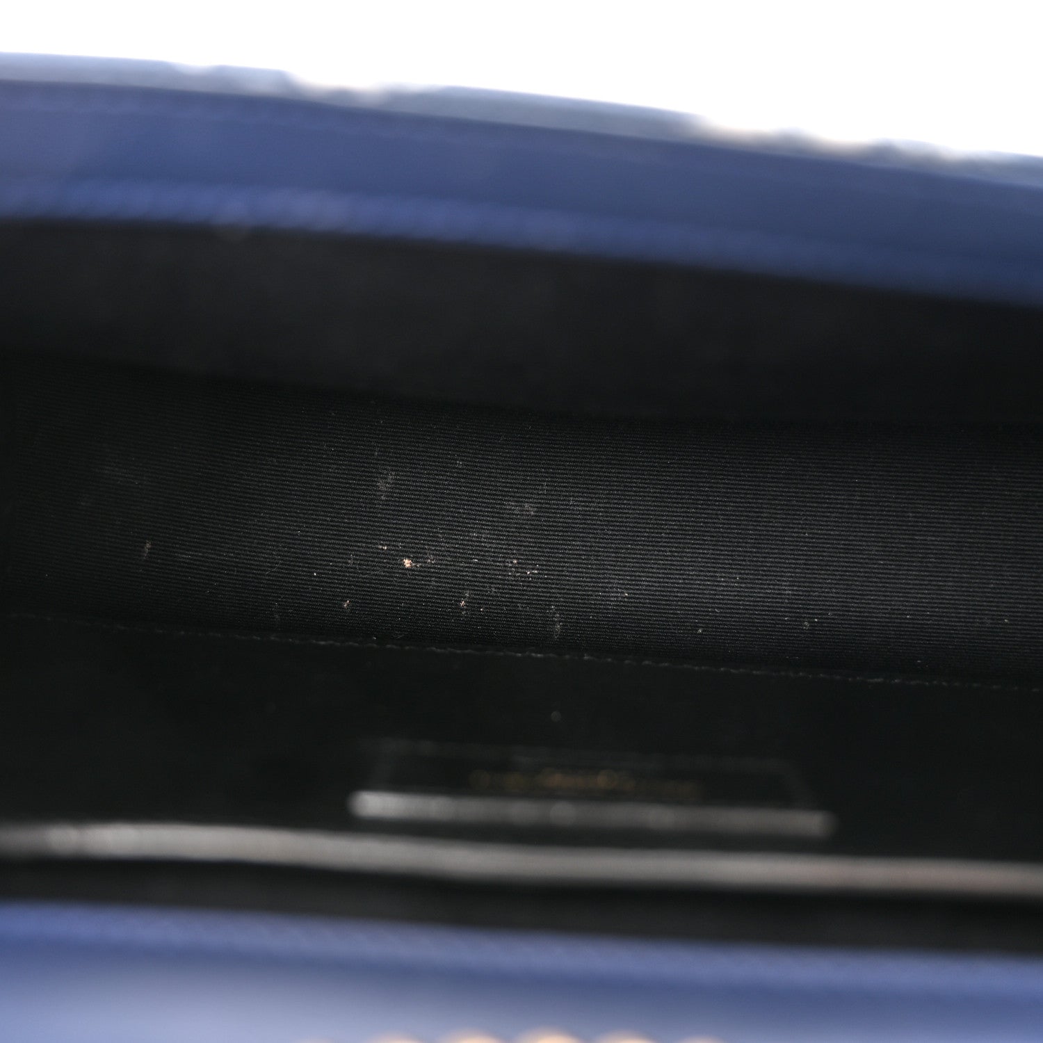Saint Laurent Canvas Small Monogram Hibiscus Print Kate Satchel Blue 5 of 10