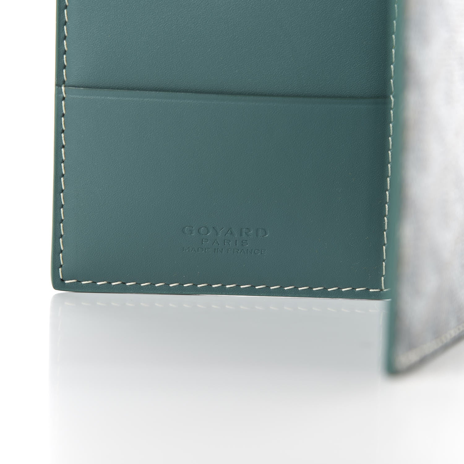 Goyard Goyardine Grenelle Passport Wallet Green 6 of 8