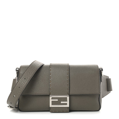 Fendi Cuoio Romano Selleria Belt Baguette Bag Taupe 1 of 11