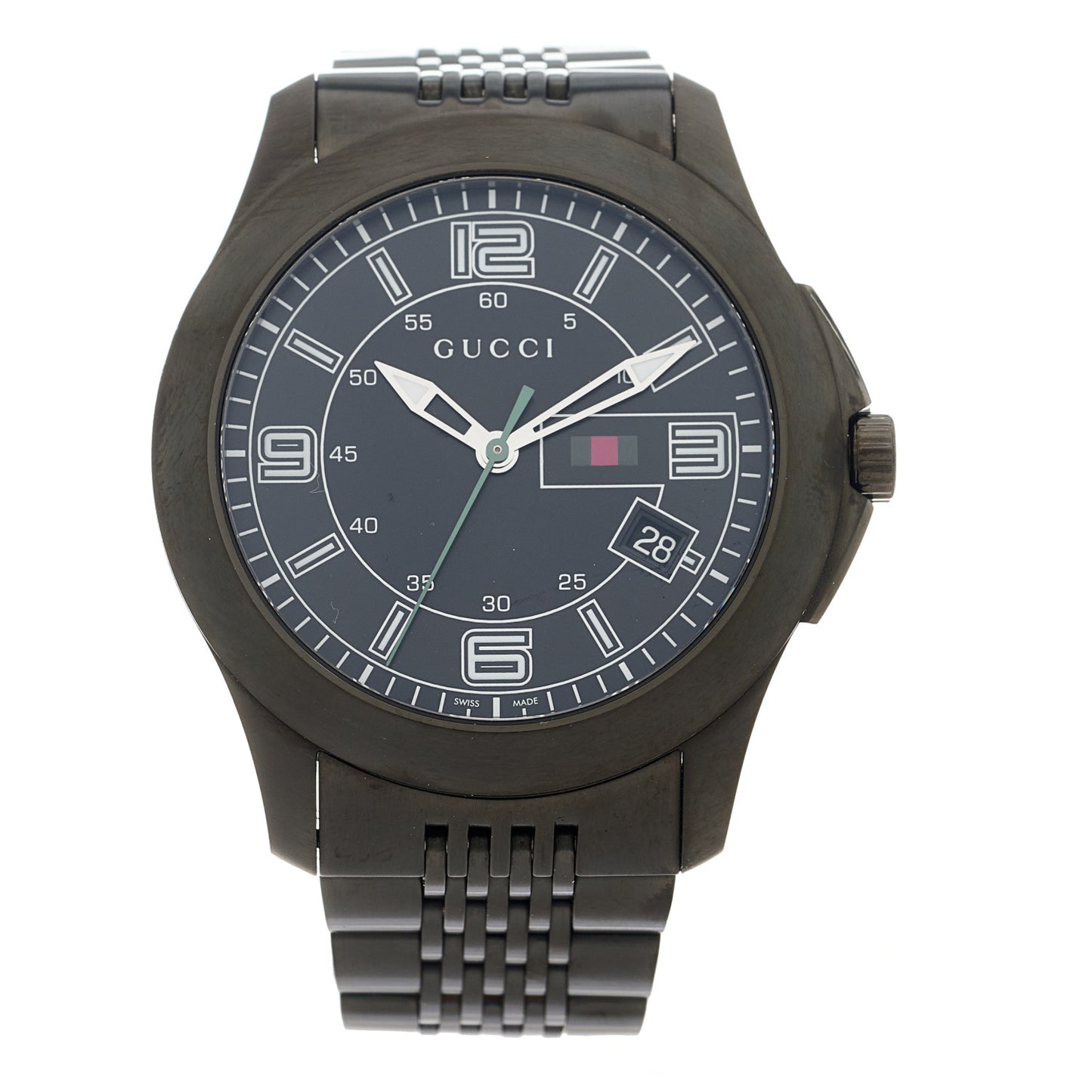 PVD Stainless Steel 44mm G-Timeless Quartz Watch Black