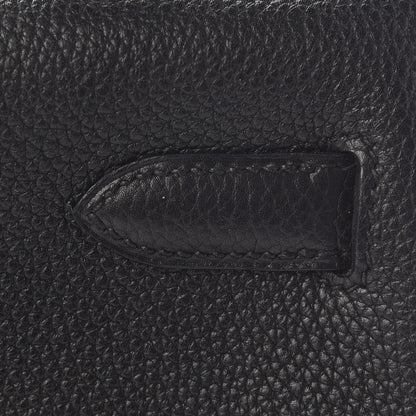 Hermes Taurillon Clemence Kelly Retourne 32 Black 11 of 36