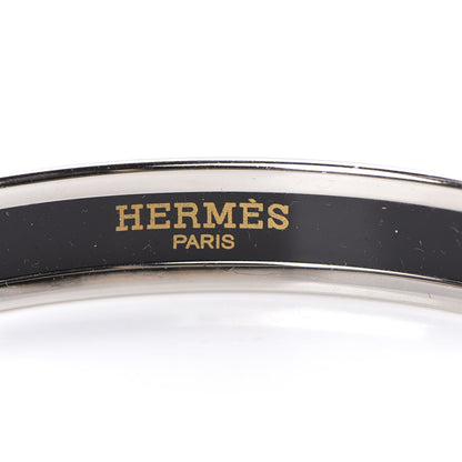 Hermes Enamel Printed Narrow Balcons Du Guadalquivir Bracelet 65 4 of 6