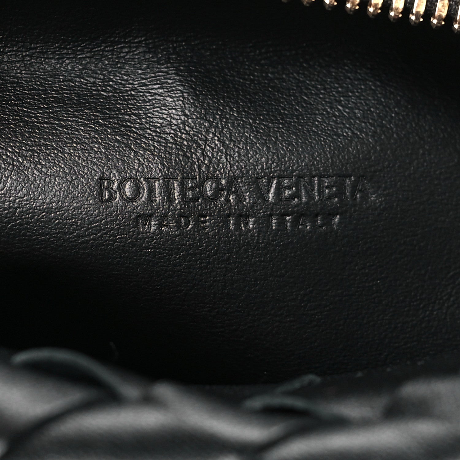 Bottega Veneta Calfskin Nappa Intrecciato Mini Wallace Black 6 of 10