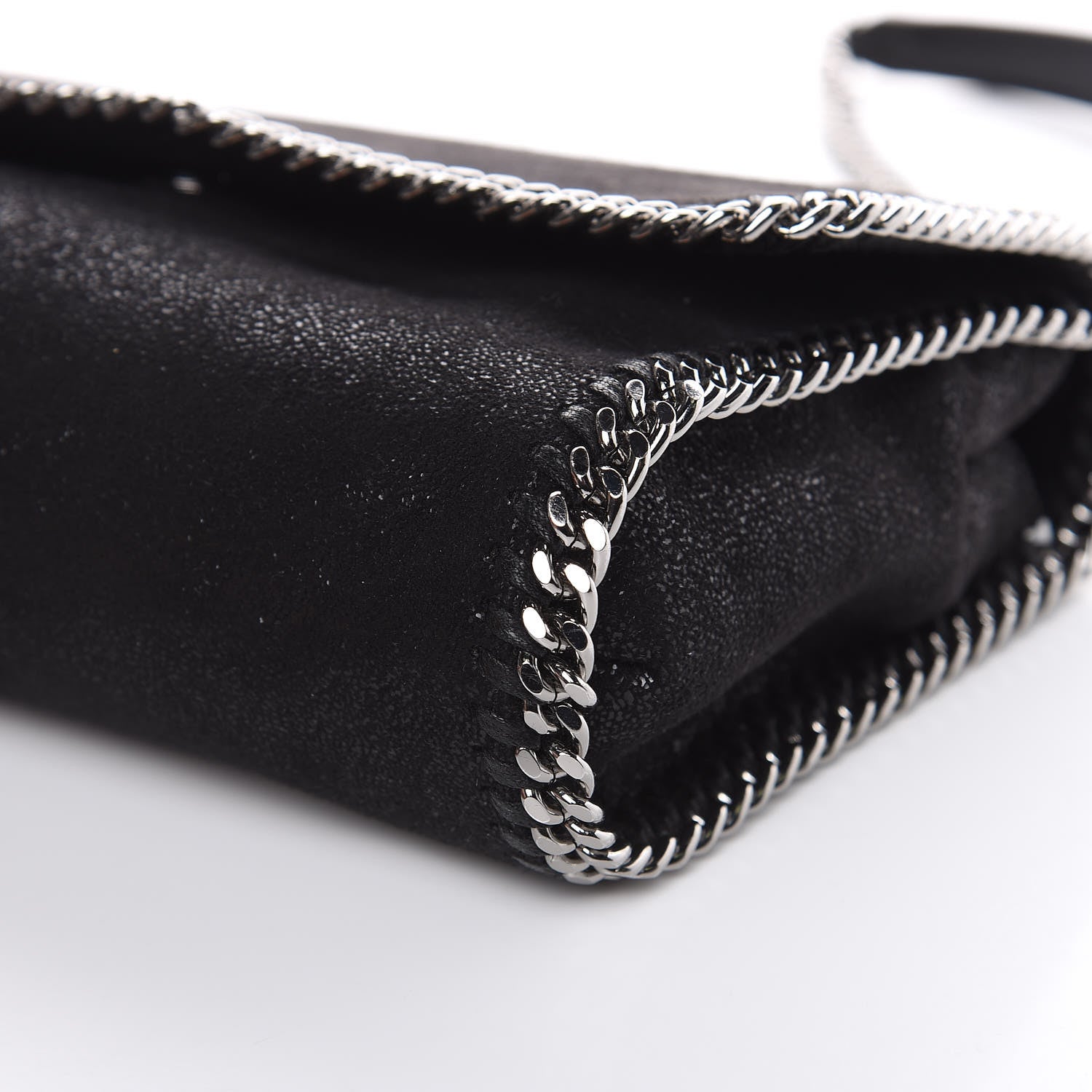 Stella McCartney Shaggy Deer Falabella Crossbody Bag Black 9 of 9