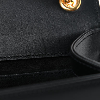 Saint Laurent Calfskin Small Classic Monogram Kate Tassel Satchel Black 10 of 17