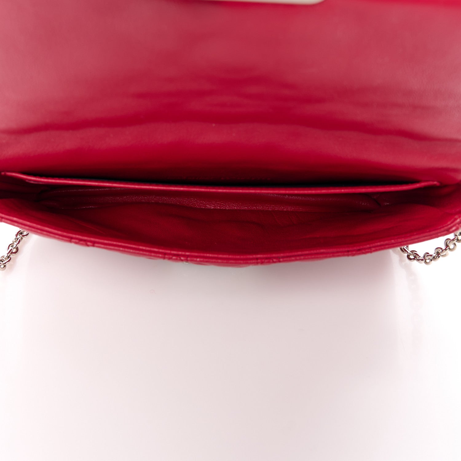 Christian Dior Lambskin Cannage Miss Dior Promenade Pouch Red 5 of 11