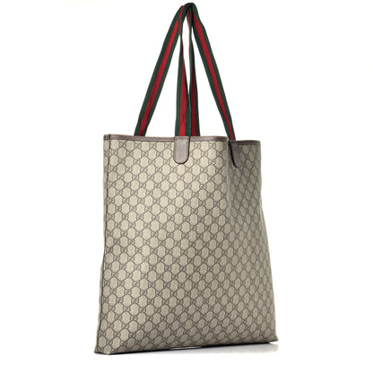 Gucci GG Supreme Monogram Web Spiritsimo Tote 3 of 8
