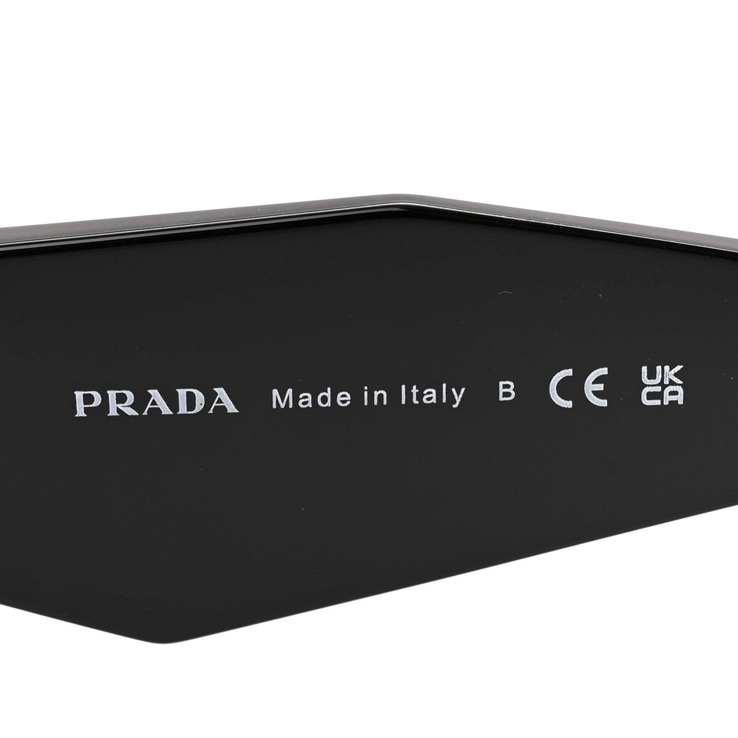 Prada Acetate Symbole Sunglasses SPR 17W Black 5 of 9