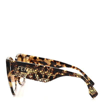 Fendi Acetate FF 53mm Sunglasses 0434/G/S Havana 3 of 7
