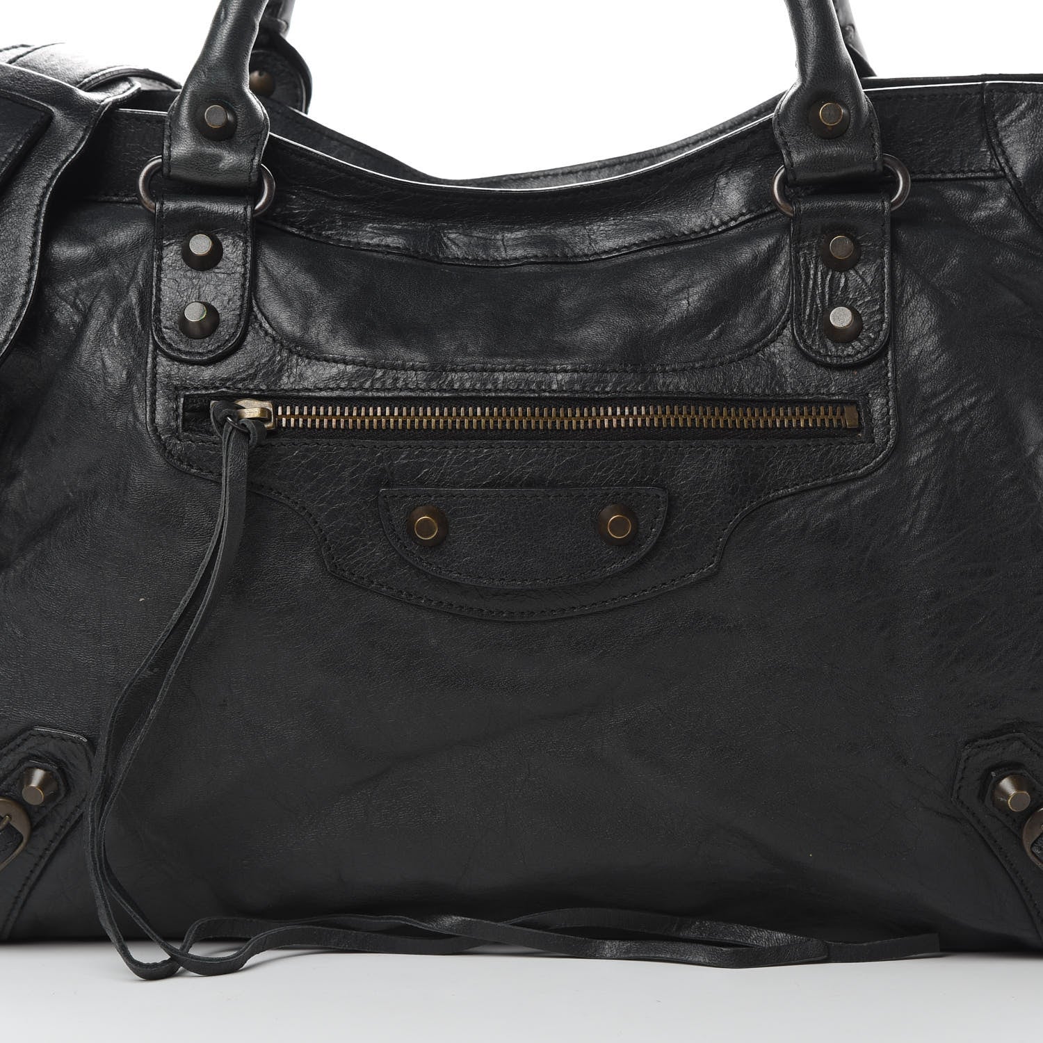 Balenciaga Agneau Classic Hardware City Anthracite 8 of 13