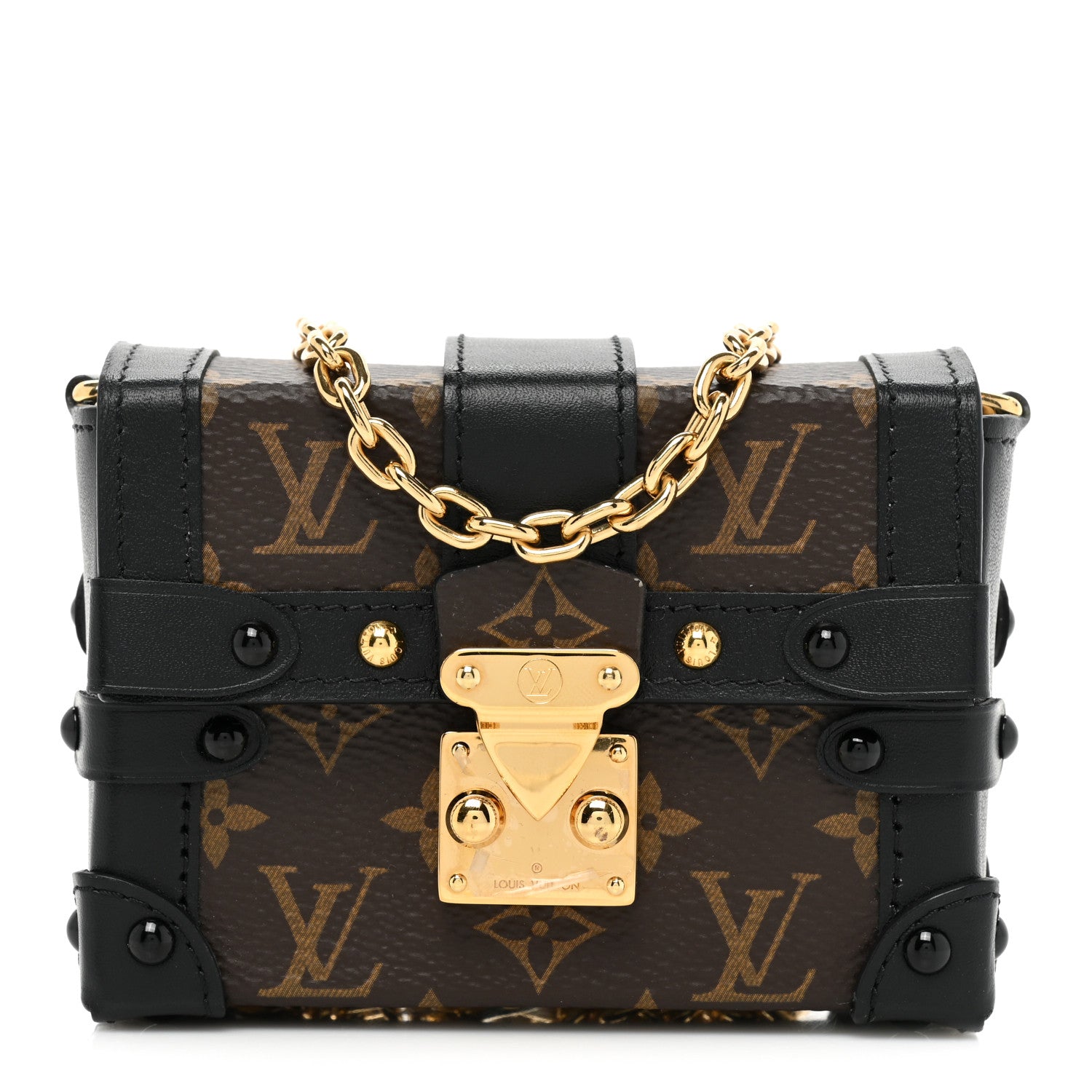 Louis Vuitton Monogram Essential Trunk NM Black 1 of 9