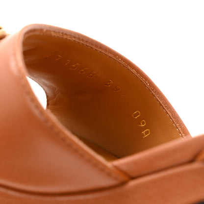 Gucci Quentin Granada Kid Horsebit 25/60mm Platform Sandals 39.5 Harness Brown 9 of 11