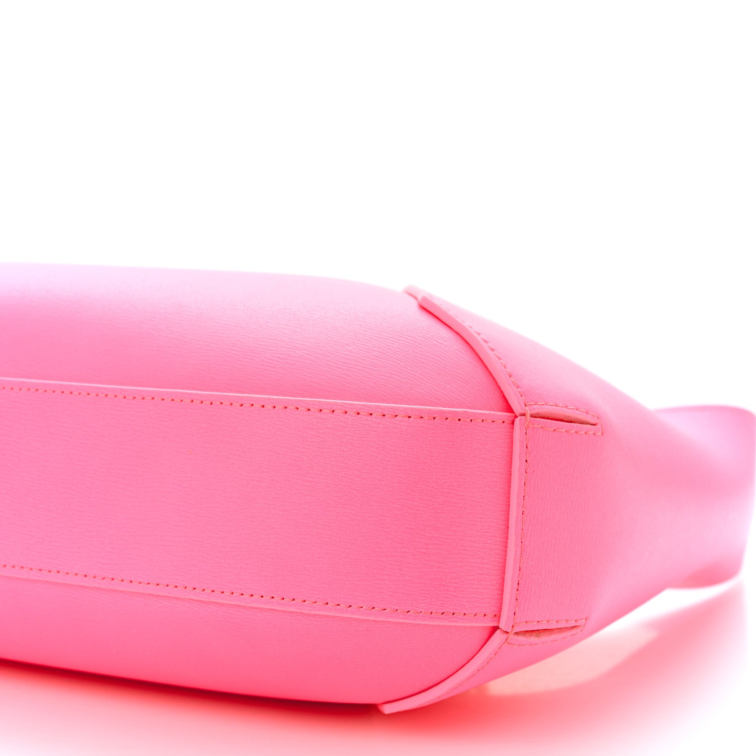 Alexander McQueen Smooth Calfskin Jeweled Hobo Bag Fluo Pink 11 of 11