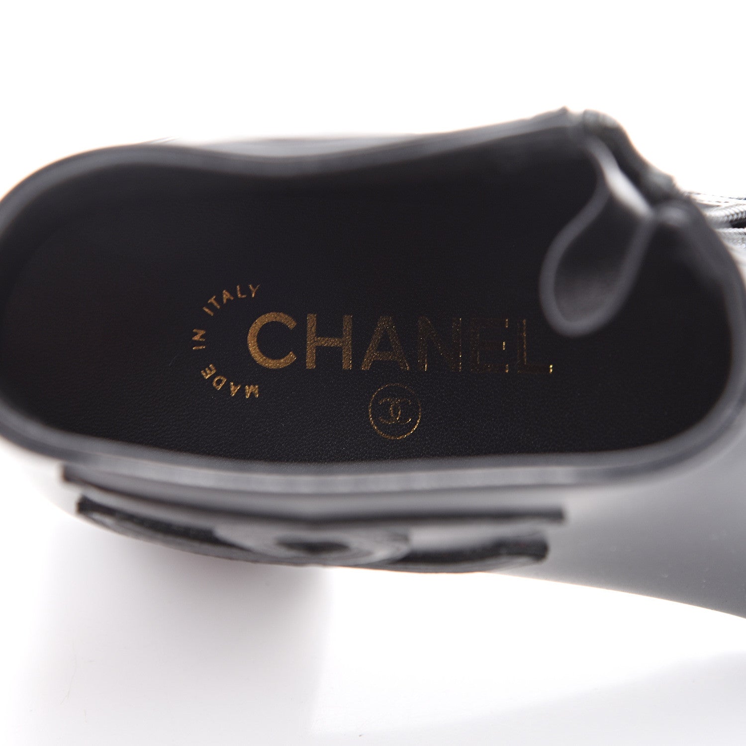 Chanel PVC CC Short Boots 38 Black 7 of 8